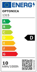 Optonica  LED sijalka E27 A60 10W 1350lm 2700k FILAMENT STEKLO