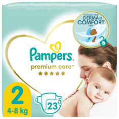 Pampers plenice Premium Care 2 (4-8 kg) 23 kosov