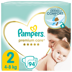 Pampers plenice Premium Care 2 Mini (4-8 kg) 94 kosov