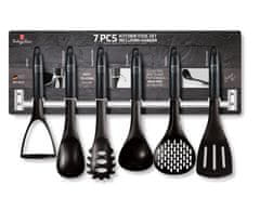 Berlingerhaus Kuhinjski pripomočki s stensko montažo 7 kosov Royal Black Collection BH-6327