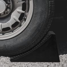 Vidaxl Zagozde za kolesa 4 kosi 16x9x9 cm guma