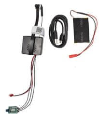 KJB Mikro WiFi kamera za oddaljen audio video nadzor z nočnim vidom in mikrofonom, primerna za vgradnjo v vsakdanje predmete, snemanje na 128GB spomina, dostop do posnetkov na daljavo