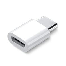 Ugreen adapter Micro USB / USB-C, bela