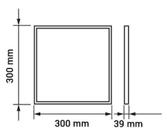 LED panel 24W nadgradni 6000k