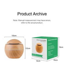 Kinscotec Aroma difuzor Wood - rjav
