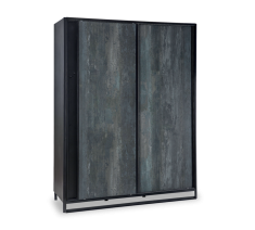 Čilek Garderobna omara Dark Metal, dimenzije 163 x 211 x 58 cm