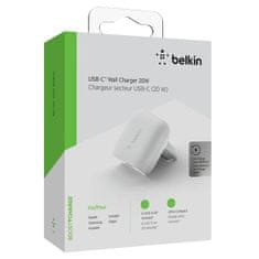 Belkin polnilec, USB-C, 20 W (WCA003vfWH)
