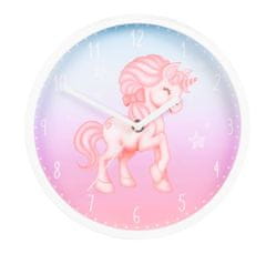 Hama Hama Magical Unicorn stenska ura, premer 25 cm, tiho delovanje