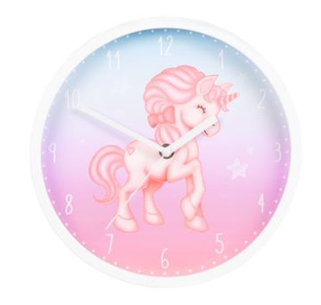 Hama Hama Magical Unicorn stenska ura, premer 25 cm, tiho delovanje