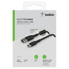 Belkin kabel, USB-C, USB-A, 3 m, črn (CAB002bt3MBK)