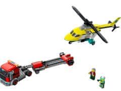 LEGO City - Prevoz z reševalnim helikopterjem (60343)