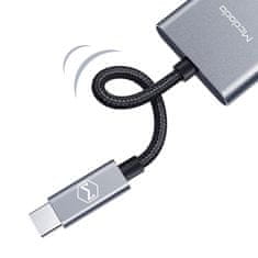 Mcdodo Adapter USB-C na 2xUSB-C siv