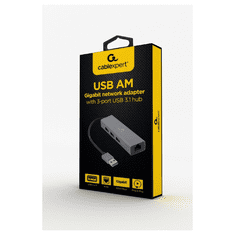 CABLEXPERT Adapter USB-A na LAN + USB 3.1