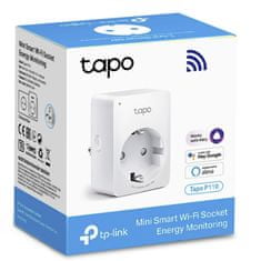 TP-Link Tapo P110 vtičnica, Smart, Wi-Fi, bela, z energetskim nadzorom