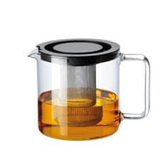 Exclusive čajnik s filtrom - cedilom 1,3l / steklo, pvc