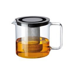 Exclusive čajnik s filtrom - cedilom 1,3l / steklo, pvc