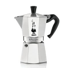 Bialetti kafetiera Moka Express / za 6 skodelic / črn ročaj / aluminij