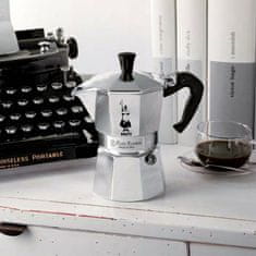 BIALETTI Bialetti kafetiera Moka Express / za 3 skodelice / črn ročaj / aluminij
