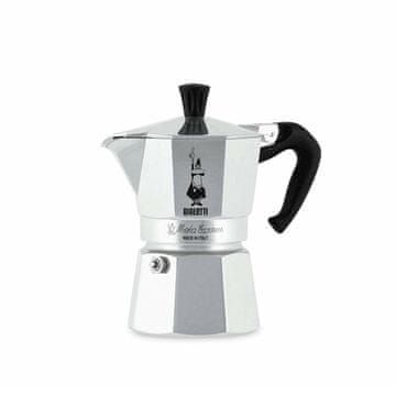 BIALETTI Bialetti kafetiera Moka Express / za 3 skodelice / črn ročaj / aluminij