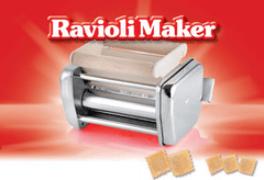 Imperia Priključek za raviole Ravioli Maker / 3x3cm / inox, les