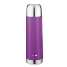 Eva Termo steklenica 0,75l / vijola svetleča / inox, pvc