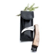 Sagaform Zložljiv gobarski nož v etuiju / inox, les