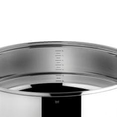 MEPRA Mepra kozica z nastavkom za paro in pokrovom Natural Mind / indukcija / inox