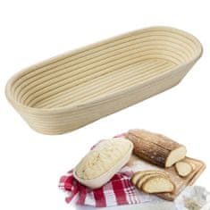 Westmark Košara za vzhajanje kruha Vimi 39x15x7cm / ovalna / les
