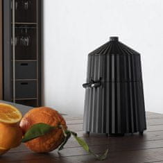 Alessi Plisse ožemalnik citrusov 80w / črn / termoplastika