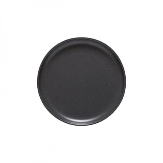 Casafina Mali krožnik Pacifica Seed Grey 23cm / temno siv / stoneware