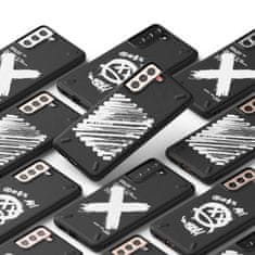 slomart Ringke onyx design heavy duty case samsung galaxy s21+ 5g (s21 plus 5g) black (graffiti) (oxap0055)