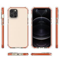 HURTEL ARMOUR OVITEK IZ GELA SPRING ARMOR S PISANIM OKVIRJEM ZA IPHONE 11 PRO MAX, RDEČ