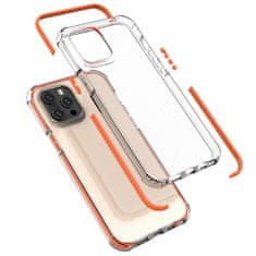 HURTEL ARMOUR OVITEK IZ GELA SPRING ARMOR S PISANIM OKVIRJEM ZA IPHONE 11 PRO MAX, RDEČ