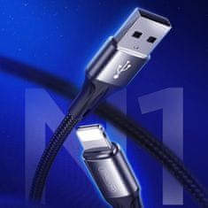 Joyroom usb - lightning kabel 3 a 0,2 m črn (s-0230n1)