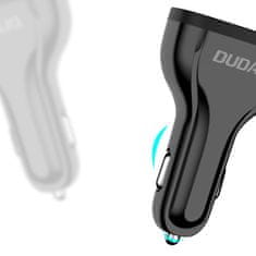 DUDAO Avtomobilski polnilnik 3x USB Quick Charge 3.0 QC3.0 2,4 A 18 W bel