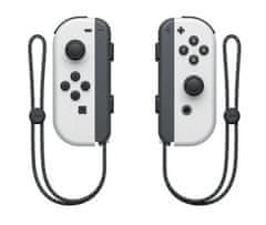Nintendo Switch OLED igralna konzola, Neon White + Mario Party Superstars igra