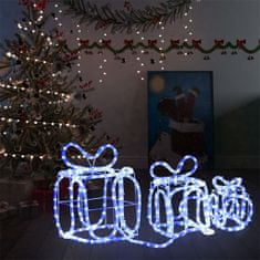 shumee Božična dekoracija darila s 180 LED lučkami notranje / zunanja