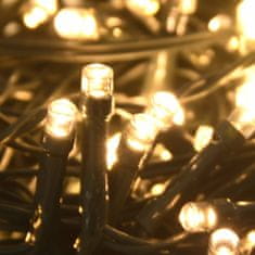 shumee Set 120 božičnih bučk s konico + 300 LED lučk zlate in bronaste