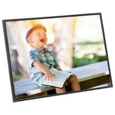 Vidaxl Foto okvirji 5 kosov stenski črni 50x60 cm MDF