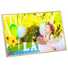 Vidaxl Foto okvirji 5 kosov stenski zlati 70x90 cm MDF