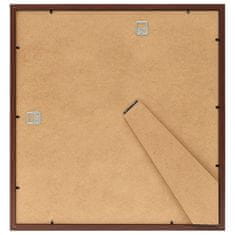 Vidaxl Foto okvirji 10 kosov namizni rjavi 20x20 cm MDF
