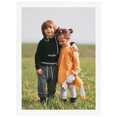 Vidaxl Foto okvirji 3 kosi stenski/namizni beli 70x90 cm MDF