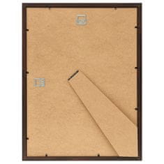 Vidaxl Foto okvirji 3 kosi stenski črni 40x50 cm MDF