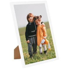 Vidaxl Foto okvirji 5 kosov stenski/namizni beli 59,4x84 cm MDF