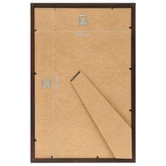 Vidaxl Foto okvirji 3 kosi stenski črni 50x70 cm MDF