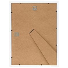 Vidaxl Foto okvirji 3 kosi stenski/namizni beli 70x90 cm MDF