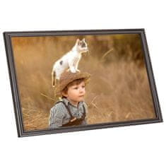 Vidaxl Foto okvirji 5 kosov stenski črni 42x59,4 cm MDF