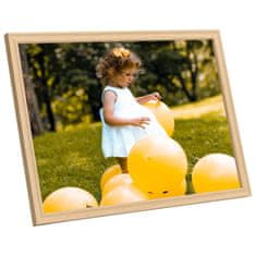 Vidaxl Foto okvirji 5 kosov stenski svetel hrast 42x59,4 cm