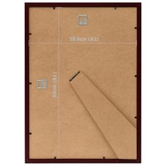 Vidaxl Okvir za fotografije, 5 kosov, stenski ali stoječi, 59,4x84 cm