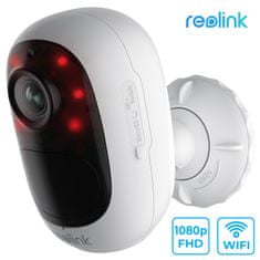 Reolink ARGUS 2E kamera, WiFi, Full HD, dvosmerna komunikacija, vgrajena baterija, IP65, aplikacija